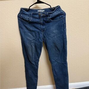 American Eagle Outfitters High Rise Blue Jeans